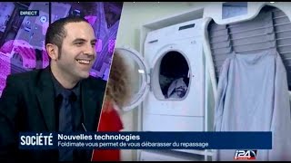 INNOVATION  LE FOLDIMATE FINI LE REPASSAGE 131216  ERIC HALDEZOS [upl. by Pinckney]