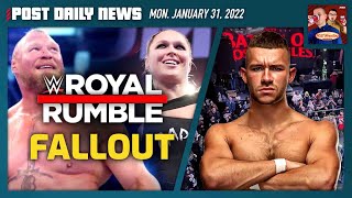 WWE Royal Rumble Fallout PWG BOLA  POST News 131 [upl. by Teeter]