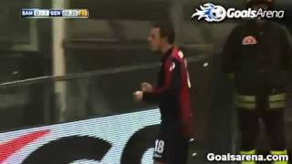 Sampdoria vs Genoa 01 Rafinha amazing goal [upl. by Beare]