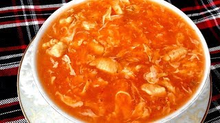 Bangladeshi Chinese Hot amp Sour Soup RecipeBangladeshi Rannaচাইনিজ হট সাওয়ার স্যুপ রান্নার রেসিপি [upl. by Atnovart]