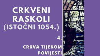 Crkveni raskoli Istočni raskol 1054 4 Crkva tijekom povijesti  6 razred Katoličkog vjeronauka [upl. by Mil562]