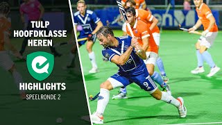 Highlights Hoofdklasse Heren  20212022  Speelronde 2 💥 [upl. by Giffard458]