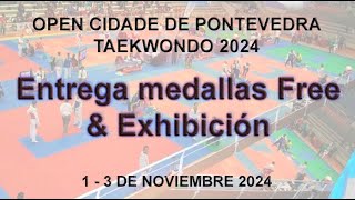 Entrega Medallas Free amp Exhibición  Open Cidade de Pontevedra de Taekwondo 2024 [upl. by Concepcion]