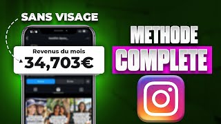 Cette niche Instagram va te faire gagner 10000€mois sans montrer ton visage [upl. by Azarcon23]