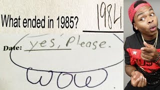 Funniest Kid Test Answers Part 21 [upl. by Ingold]