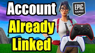 How to Fix Fortnite Account Link Failed amp Already Associated with a Different Account Best Method [upl. by Baptlsta527]