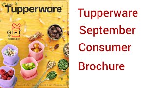 Tupperware September Month Consumer Brochure [upl. by Einhoj]