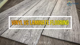 Vinyl vs Laminate Flooring Comparison Guide fixingexpertae [upl. by Yadahs]