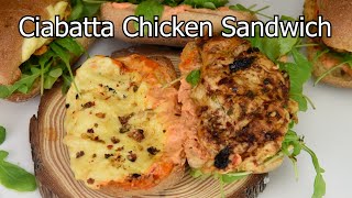 Healthy Ciabatta Chicken Sandwich thefreshplate06 [upl. by Richard]