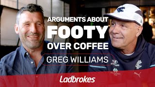 Arguments About Footy Over Coffee With 1995 Norm Smith Medallist Greg Williams [upl. by Leonhard]