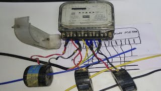 3 PHASE ENERGY METER CONNECTION [upl. by Nirihs]