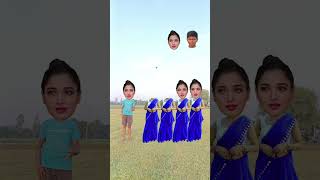 Cute girl amp me head matching game funny vfx magic video shots vairl funny [upl. by Carmelo487]