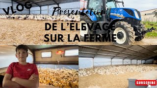 Présentation de lélevage de la FERME [upl. by Kcinimod]