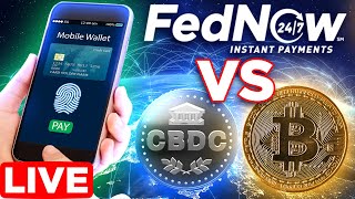 CBDCs Killed By FedNow Crypto vs FedNow [upl. by Kristopher236]