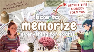 How to memorize notes 2x faster ✨🧠 memorization hacks study tips [upl. by Kcirdnekel784]