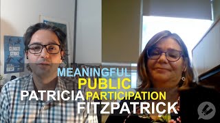 Meaningful public participation in EIA interview with Patricia Fitzpatrick [upl. by Euqram164]