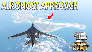 Cayo Perico HALO JUMP  ALKONOST APPROACH Complete Guide  Solo Stealth Elite Challenge GTA Online [upl. by Elaen]