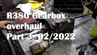 R380 suffix L overhaul Part 3 Removing 5th and Reverse [upl. by Atila560]