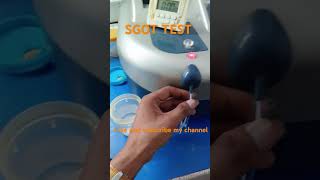 SGOT test by biochemistry analyzersgot test kya hota haikyu kiya jata haifortechniciansbloodtest [upl. by Leone383]