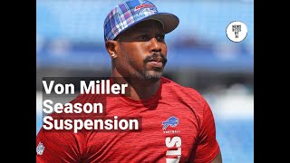 Von Miller Suspended by NFL for Season [upl. by Hoopen]