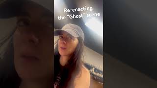 Reenacting the Ghost scene  Carmen Lynch [upl. by Eiramanad232]