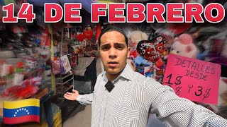 14 de Febrero en LAS CALLES DE VENEZUELA esto NO me lo esperaba [upl. by Anialed]