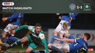 Highlights  Macclesfield Town 11 Plymouth Argyle [upl. by Hewes]