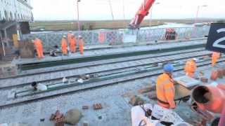 Benfleet Railway Station  Rail over road bridge replacement [upl. by Roxana715]