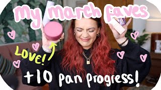 WHAT I LOVED IN MARCH amp 10 PAN UPDATES  EmmasRectangle [upl. by Bland559]