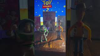 Toy Story 2 Woody goes and saves Wheezy live action [upl. by Tamah]