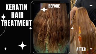 Keratin protein treatment step by step complete tutorial [upl. by Oriane838]