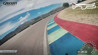 OnBoard moto pista velocidad Circuit Calafat [upl. by Sheeran]