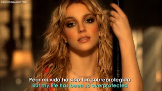 Britney Spears  Overprotected  Lyrics  Español  Video Official [upl. by Ybsorc725]