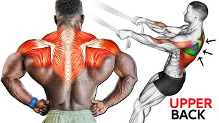 Get Your WIDE Upper Back with THESE 9 Exercises [upl. by Llerrod]