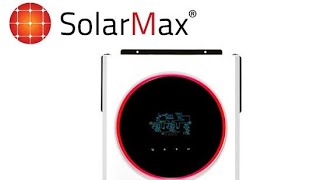 SolarMax 6KW PV 7000W Invertor Specifications [upl. by Prakash350]