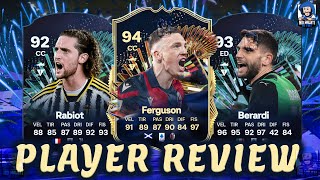 RABIOT 92 BERARDI 93 FERGUSON 94  TOTS Serie A  FC 24 Review ITA [upl. by Kin308]