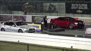 2016 Camaro SS vs Infiniti Q50 [upl. by Corena495]