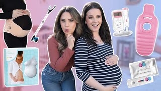 Testing PREGNANCY Gadgets w my Pregnant Sister [upl. by Teriann]