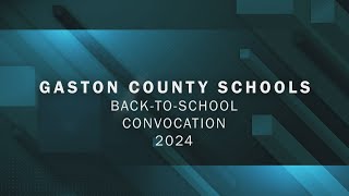 20242025 Gaston County Schools Convocation [upl. by Cornall]