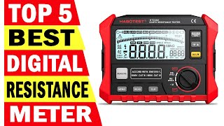 Top 5 Best Resistance Meter In 2024  Best Digital Resistance Meter [upl. by Egnalos716]