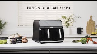 Salter  Aftercare Tutorial Fuzion Dual Airfryer EK5728 [upl. by Joan]