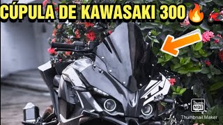 COMO ADAPTAR CUPULA EN PULSAR RS200🏍️se ve increíble\\kawasaki pulsarrs200 [upl. by Elleraj]