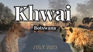 Exploring Khwai July 2023 [upl. by Borrell]