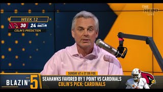 THE HERD  Colin Cowherd CONFIDENT Arizona Cardinals Are UNDERVALUED Will BEAT The Seahawks  NFL [upl. by Anaiek]