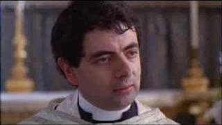 Mr Bean as priest [upl. by Nyrtak]