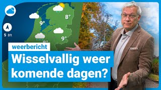 Weerbericht wisselvallig weer de komende dagen [upl. by Asilad216]