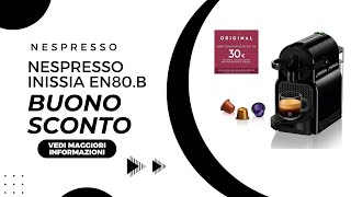 Macchina del caffè Nespresso con buono sconto [upl. by Ltihcox598]