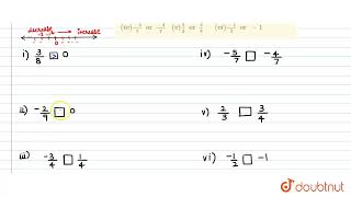 Which of the two rational numbers is greater in the given pairi 38 or 0  ii 2 [upl. by Tteve331]