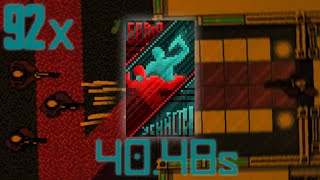 Hotline Miami 2 Fratricide 92x Full Combo in 4048s Hunter Brotherhood Segmented Speedrun [upl. by Wang]