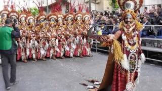 MOROS Y CRISTIANOS ALCOY 2017  ENTRADA MORA [upl. by Lejna]